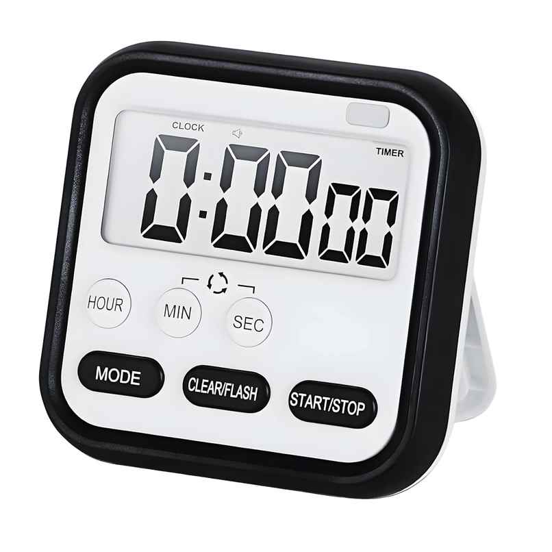 Perpetual Digital Alarm Clock with Magnet and Timer
