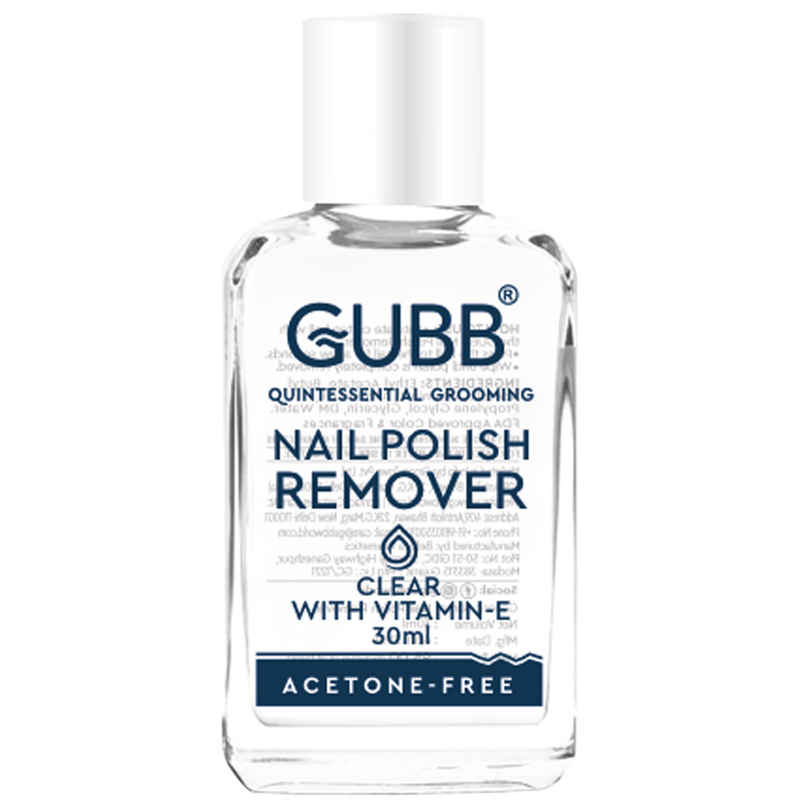 GUBB Nail Polish Remover | Clear