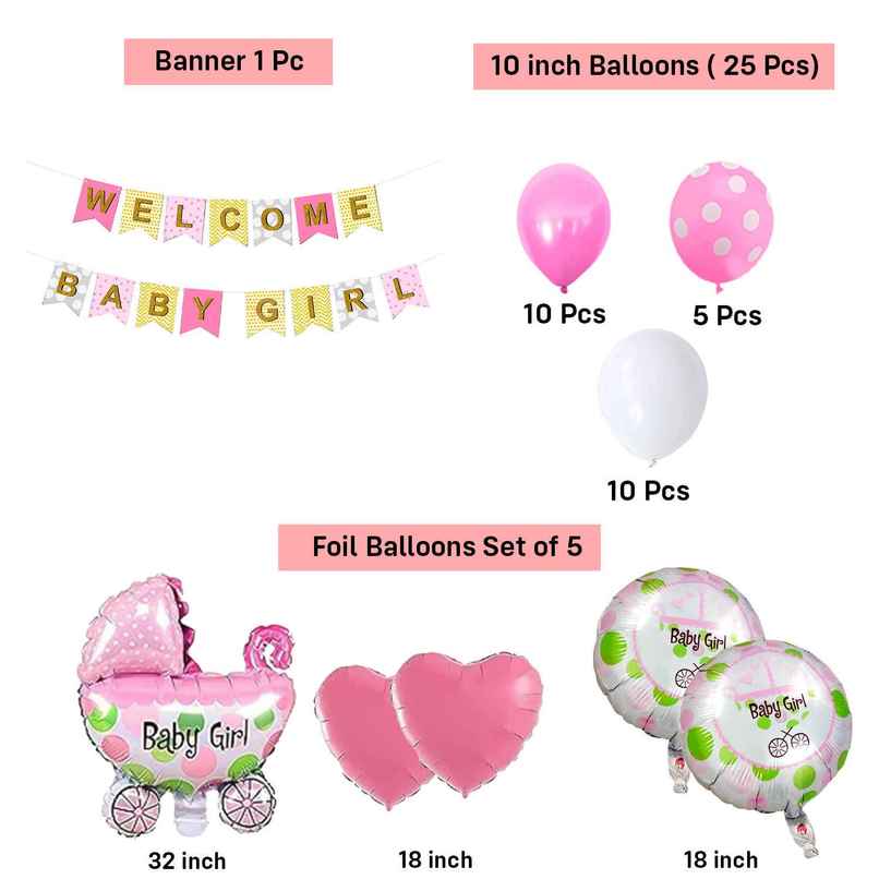 Party Propz Welcome Baby Decoration Party Propz Welcome Baby Decoration