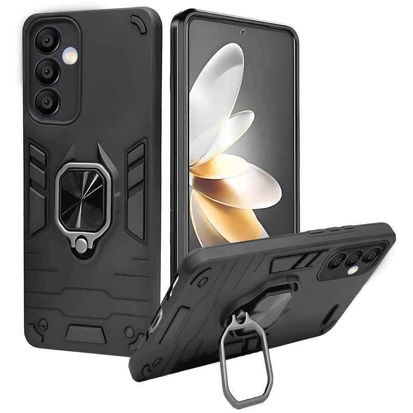Artistque Case for Samsung Galaxy M15 5g / F15 5g Back Cover - Ring Stand Armor Cover