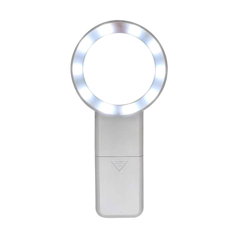Sahyog Wellness Optical Magnifying Glass with LED-High Magnification Lights for Kids - White Sahyog Wellness Optical Magnifying Glass with LED-High Magnification Lights for Kids - White
