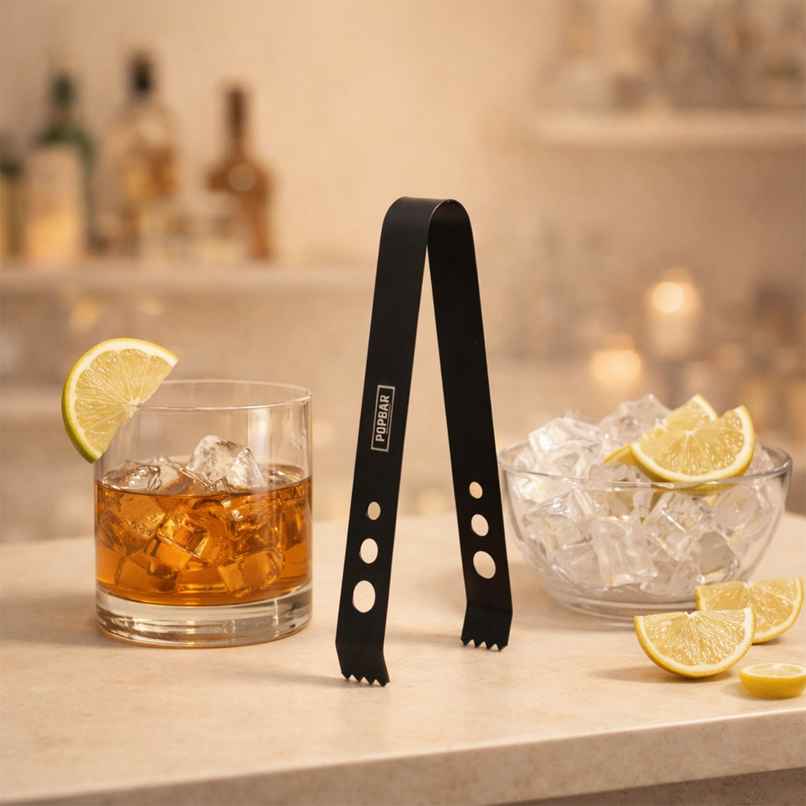Picfest Popbar Black Matte Ice Tong Picfest Popbar Black Matte Ice Tong