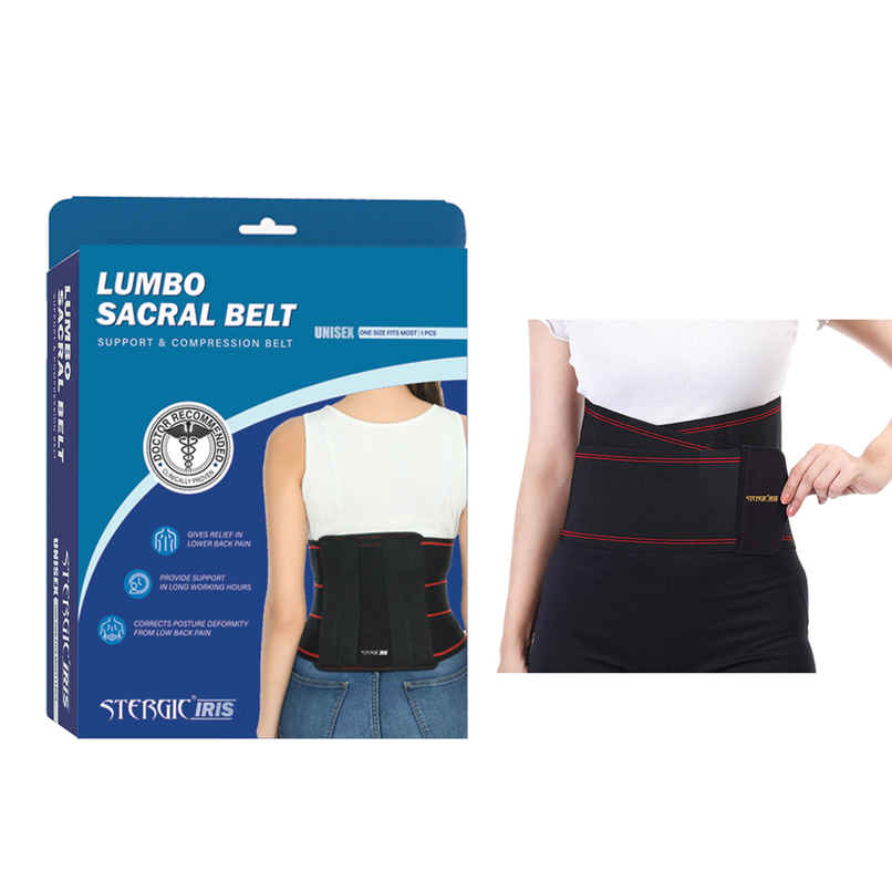 Stergic Iris Lumbo Sarcal Belt Waist One Size