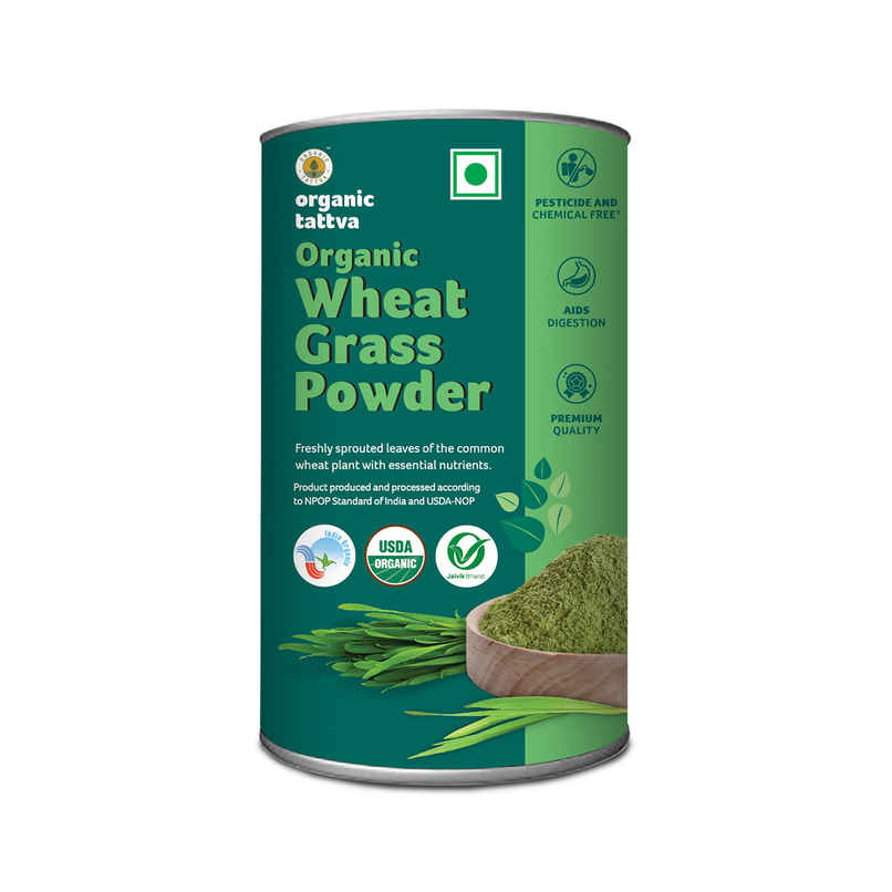 Organic Tattva Wheat Grass Powder
