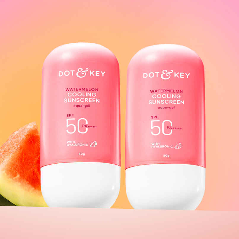 Dot & Key Watermelon Hyaluronic Cooling Sunscreen SPF 50 PA+++ Combo Dot & Key Watermelon Hyaluronic Cooling Sunscreen SPF 50 PA+++ Combo