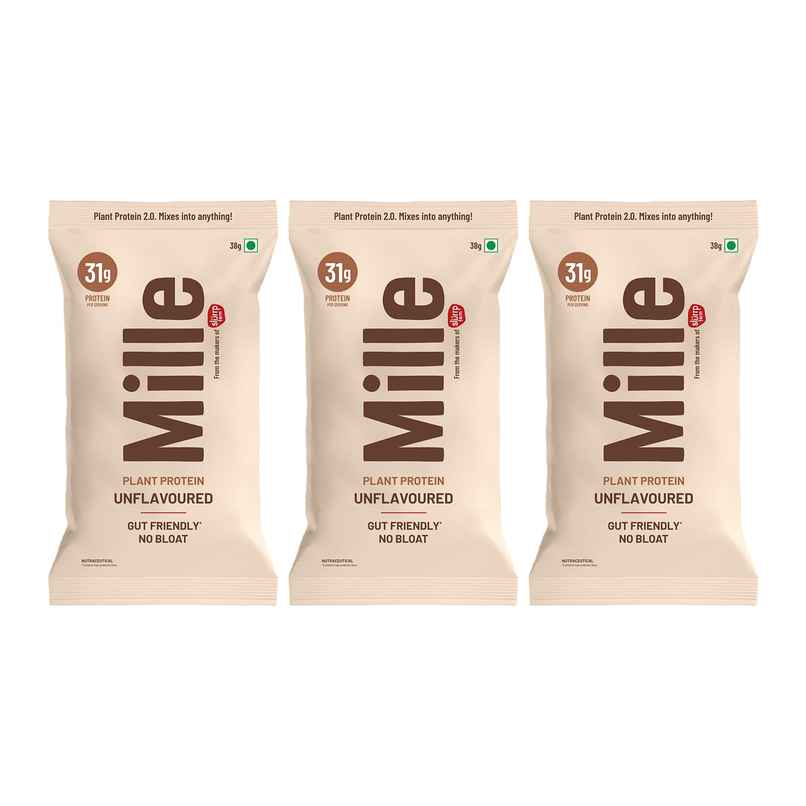 Mille Plant Protein | 31g Protein Scoop | Unflavoured | Mixes into Any Dish