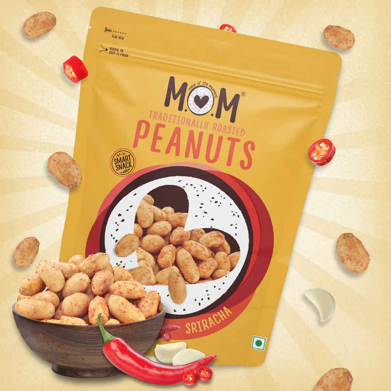 MOM Sriracha Roasted Peanuts MOM Sriracha Roasted Peanuts