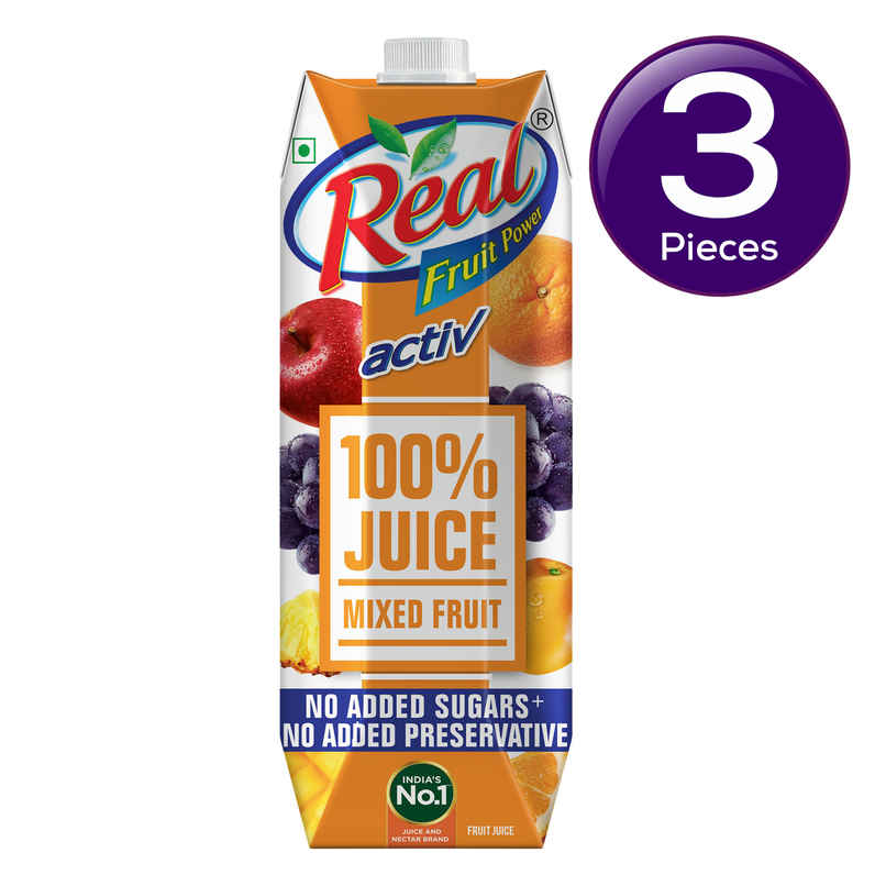 Dabur Real Activ Mixed Fruit Juice Combo
