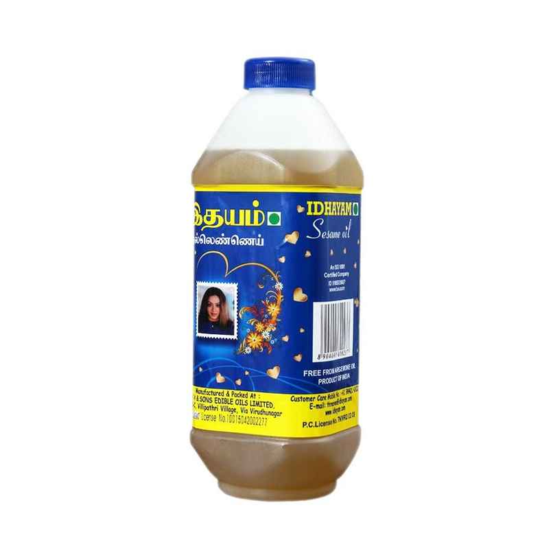 Idhayam Gingelly Oil Bottle Idhayam Gingelly Oil Bottle