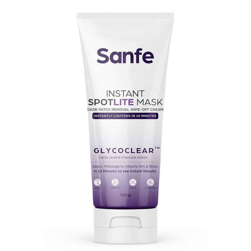 Sanfe Instant Spotlite Mask For Dark Underrams, Neck & Body