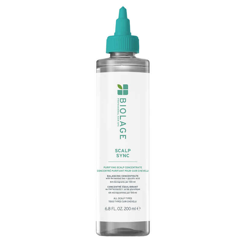 Biolage Scalp Sync Anti-Dandruff Concentrate with Glycolic acid & fermented tea blend Biolage Scalp Sync Anti-Dandruff Concentrate with Glycolic acid & fermented tea blend