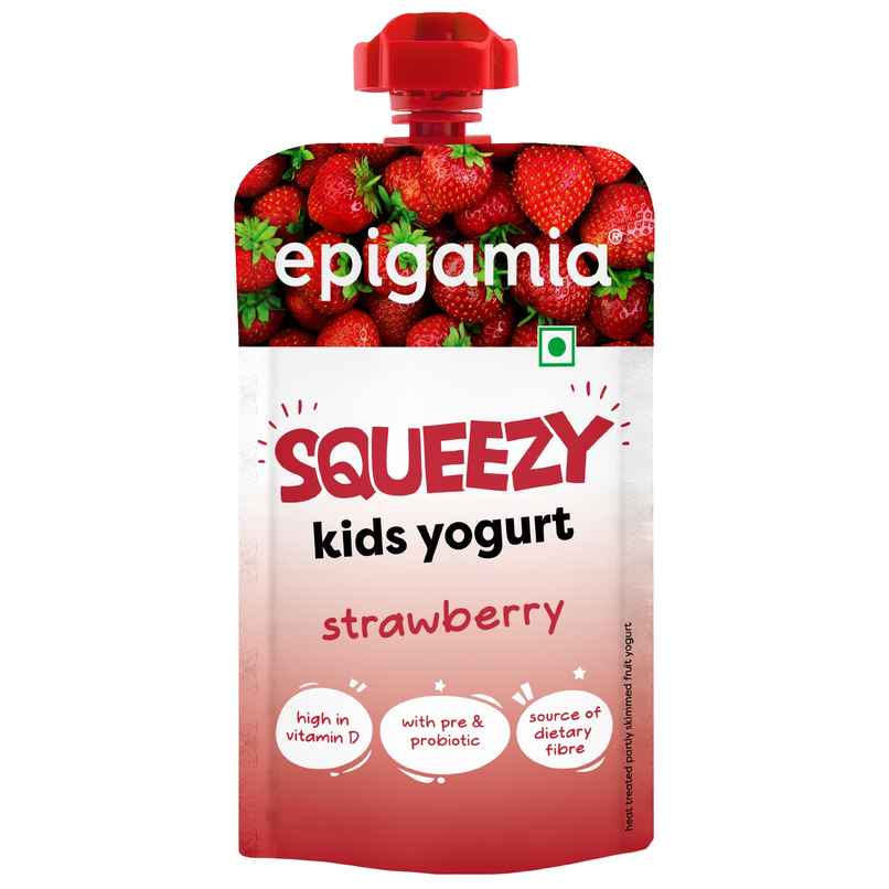 Epigamia Kids Yogurt | Strawberry Epigamia Kids Yogurt | Strawberry