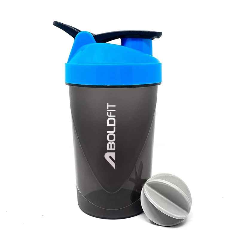 Boldfit Shakers For Protein Shake, Bottle-500Ml Blue