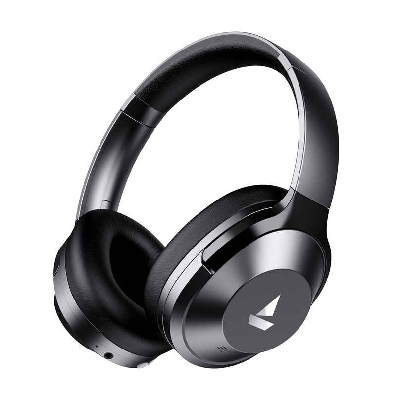 boAt Nirvanaa 751 ANC BT Over Ear Headphones w/ 65H Playtime & Hybrid ANC upto 33dB (Gunmetal Grey)