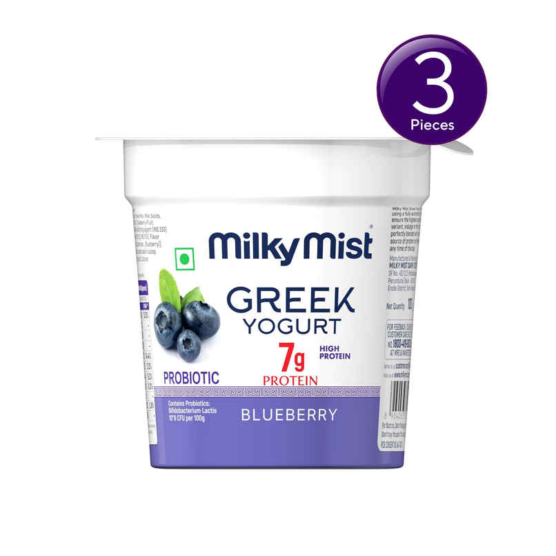 Milky Mist Greek Yogurt Blueberry Combo 