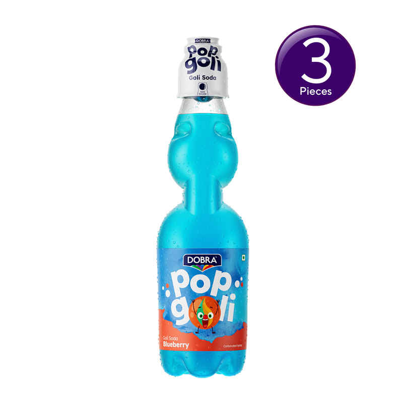 Dobra Pop Goli Blueberry Soda Combo 