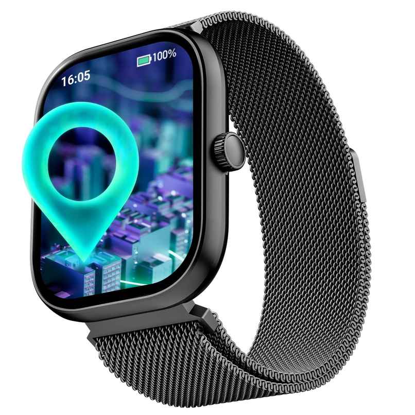 boAt Wave Sigma 3 Smart Smartwatch | 2.01" Display | BT Calling - Metal Grey boAt Wave Sigma 3 Smart Smartwatch | 2.01" Display | BT Calling - Metal Grey