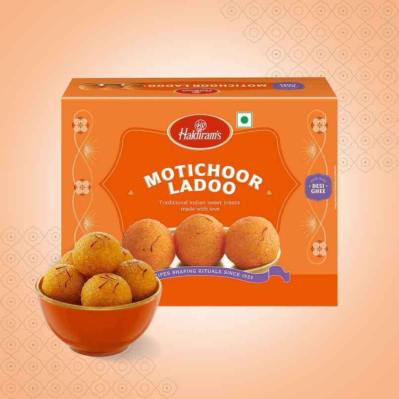 Haldiram's Motichoor Ladoo Desi Ghee