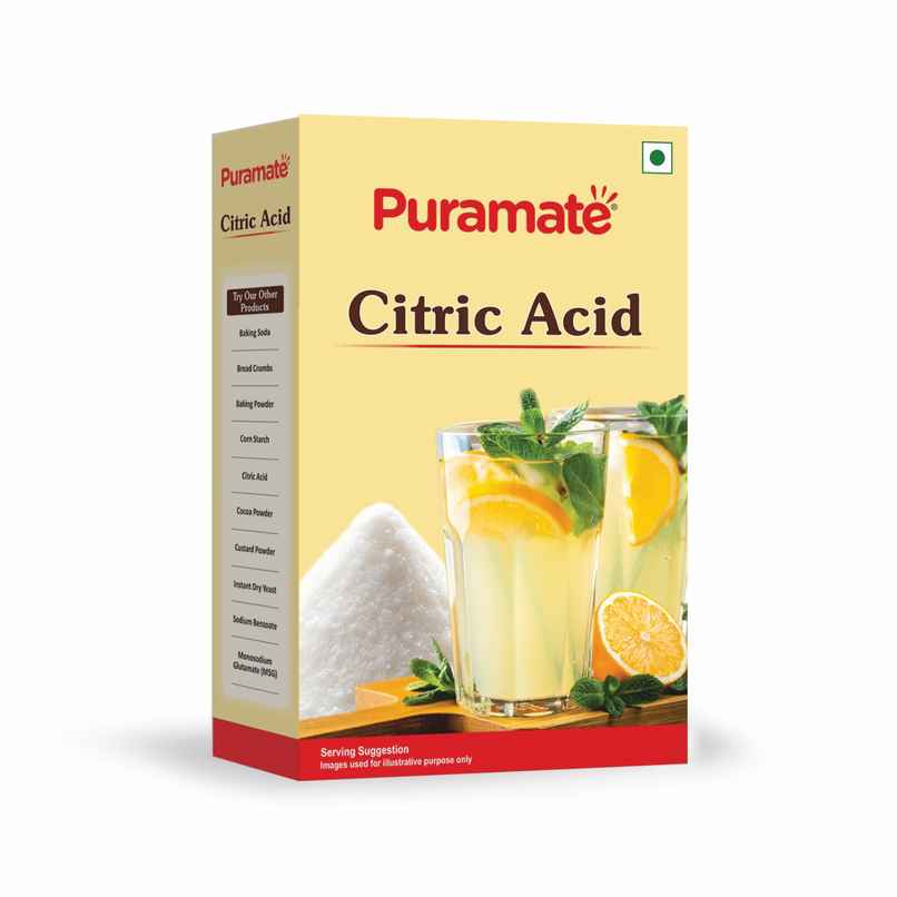 Puramate Citric Acid - Preserves Food | Boosts Immunity