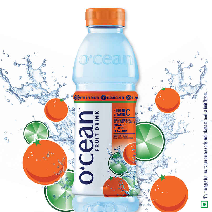 O'cean Beverages Orange and Lime Flavoured Water
