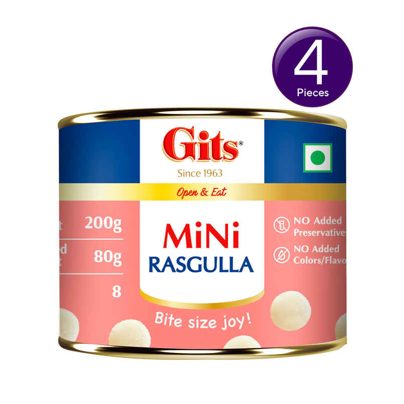 Gits Mini Rasgulla Tin Combo Gits Mini Rasgulla Tin Combo