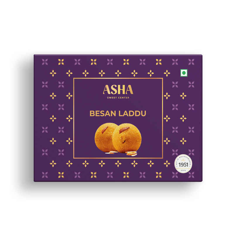 Besan Ladoo by Asha Sweet Center Besan Ladoo by Asha Sweet Center