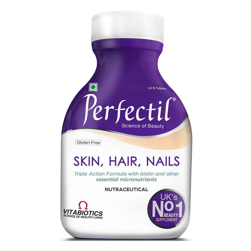 Perfectil Triple Active Tablets with Biotin Hair, Skin and Nail Support Supplement