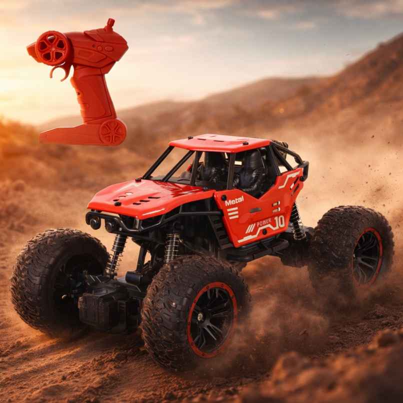 Race n Roll 2.4G Remote Control Rock Crawler Red