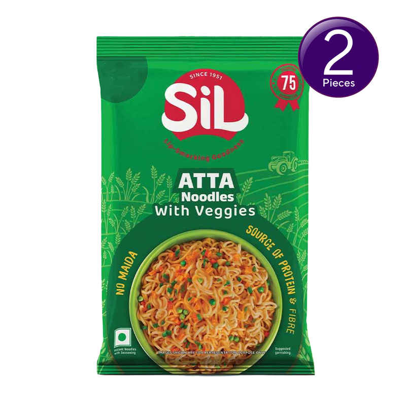 Sil Veg Atta Noodles Combo