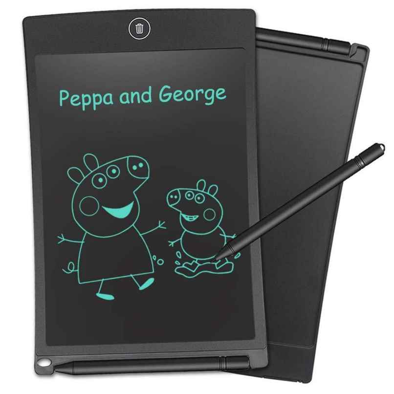 Kidara LCD Writing Pad 12 Inch | Gift for Girls Boys, Drawing Sketching (Multicolor)