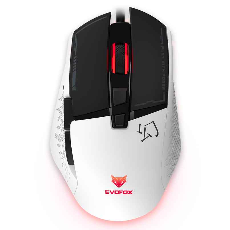 EvoFox Phantom 2 Gaming Mouse - White EvoFox Phantom 2 Gaming Mouse - White