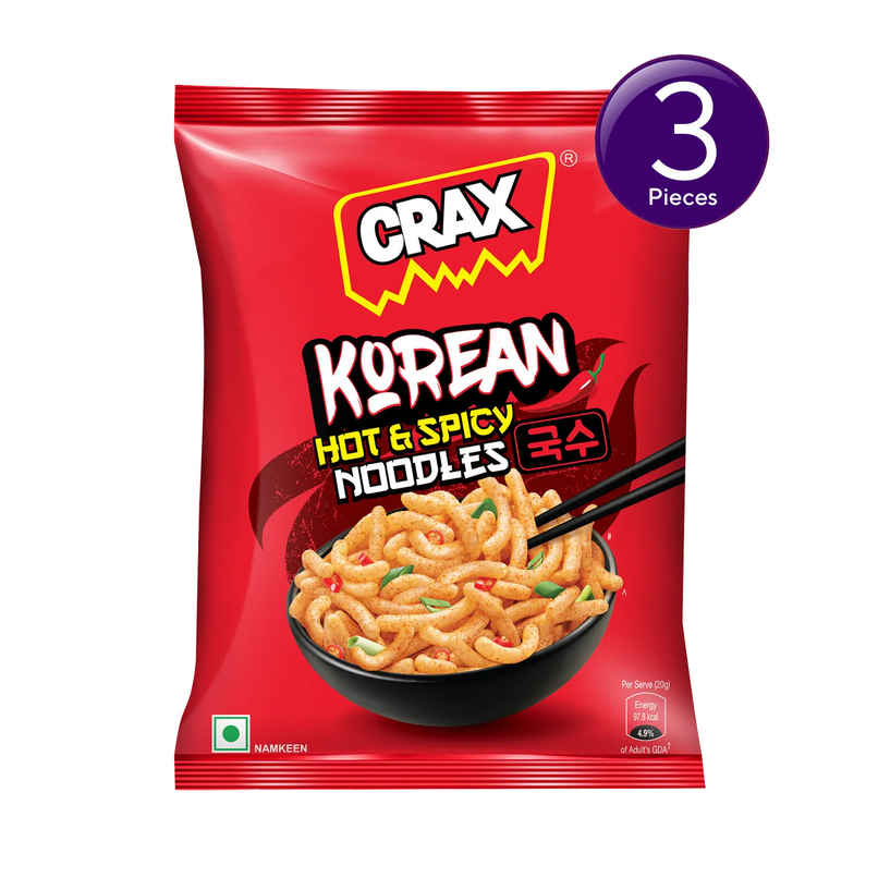 Crax Korean Ramen Noodle Puff Chips Combo Crax Korean Ramen Noodle Puff Chips Combo