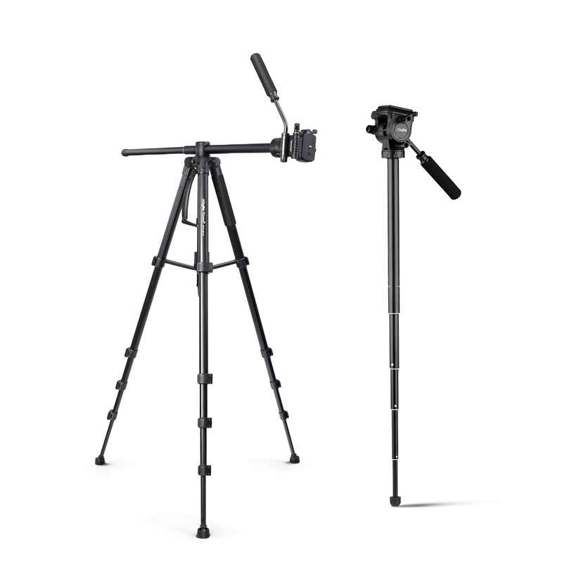 Digitek Dptr 895Vd 195 Cm Tripod Cum Monopod With Aluminum Alloy & Multipurpose Head, 3-Way Head Digitek Dptr 895Vd 195 Cm Tripod Cum Monopod With Aluminum Alloy & Multipurpose Head, 3-Way Head