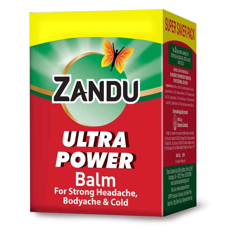 Zandu Ultra Power Balm 25mL