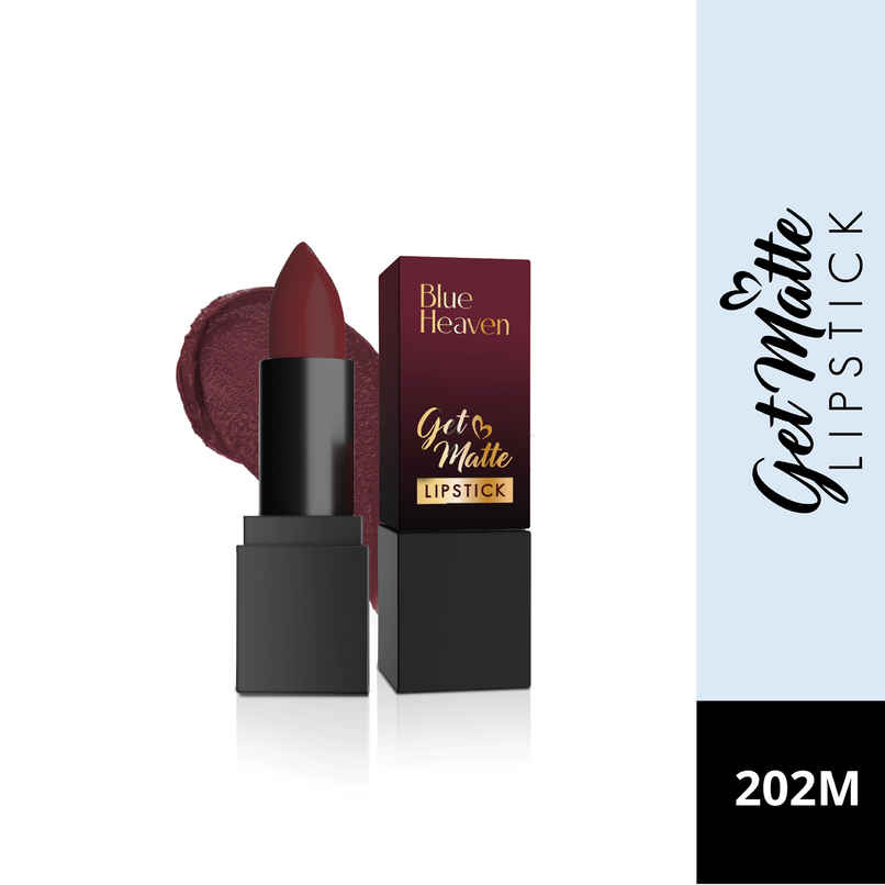 Blue Heaven Get Matte Lipstick 202M Blue Heaven Get Matte Lipstick 202M
