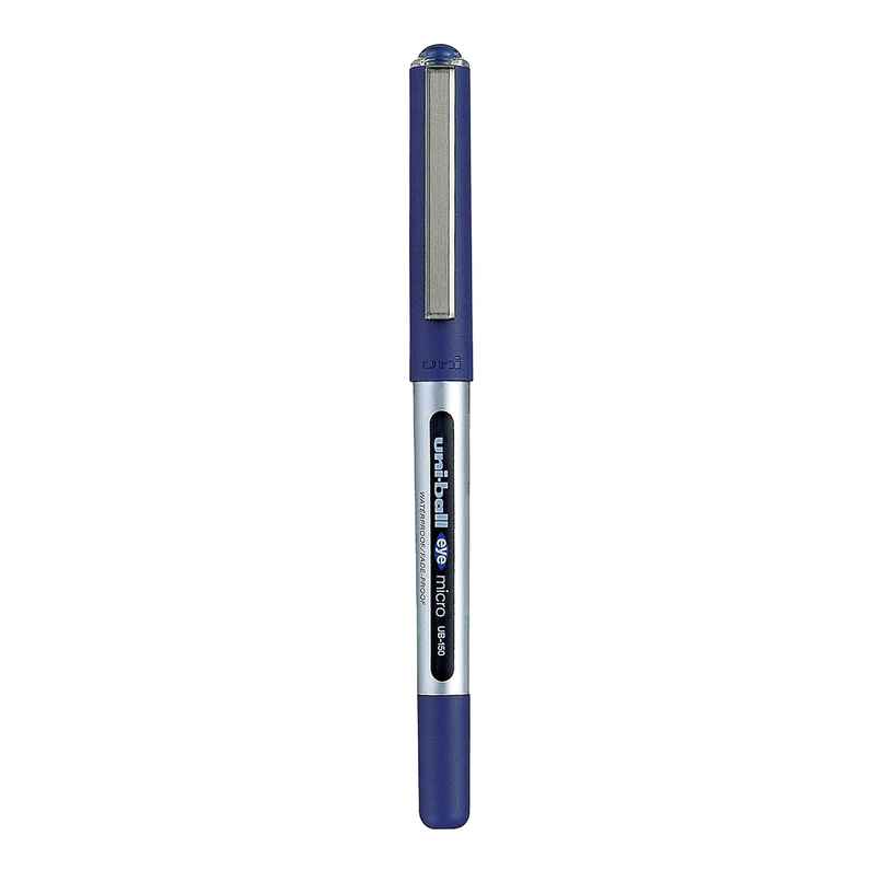 Uniball UB 150 Eye Roller Pens, 0.5 mm Tip, Blue Ink
