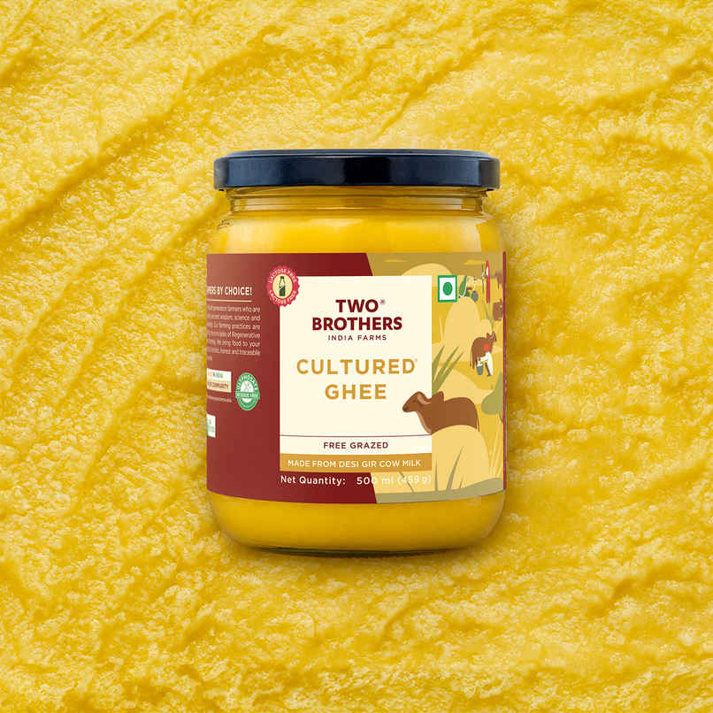 Two Brothers Desi Gir Cow Cultured Ghee
