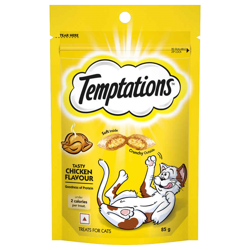 Temptations Adult Tasty Chicken Flavour Cat Treats