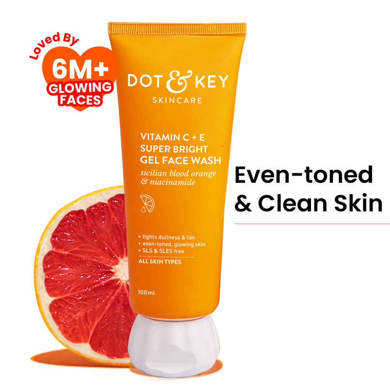 Dot & Key Vitamin C + E Super Bright Gel Face Wash Dot & Key Vitamin C + E Super Bright Gel Face Wash
