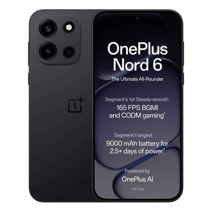 Oneplus Nord 6 8GB/256GB | Pitch Black Oneplus Nord 6 8GB/256GB | Pitch Black