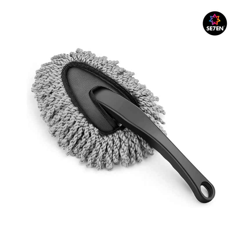 SE7EN Scratch-Free Car Duster Brush - Microfiber Dust Cleaner for Car Exterior & Interior SE7EN Scratch-Free Car Duster Brush - Microfiber Dust Cleaner for Car Exterior & Interior