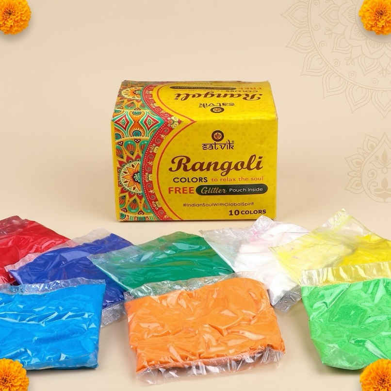 Rangoli Pouch | Pack Of 10 | Satvik