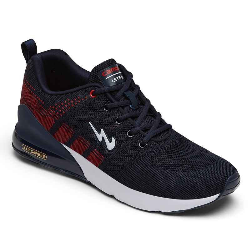 Campus Syrus Blue Red Men's Running Shoes - UK 9