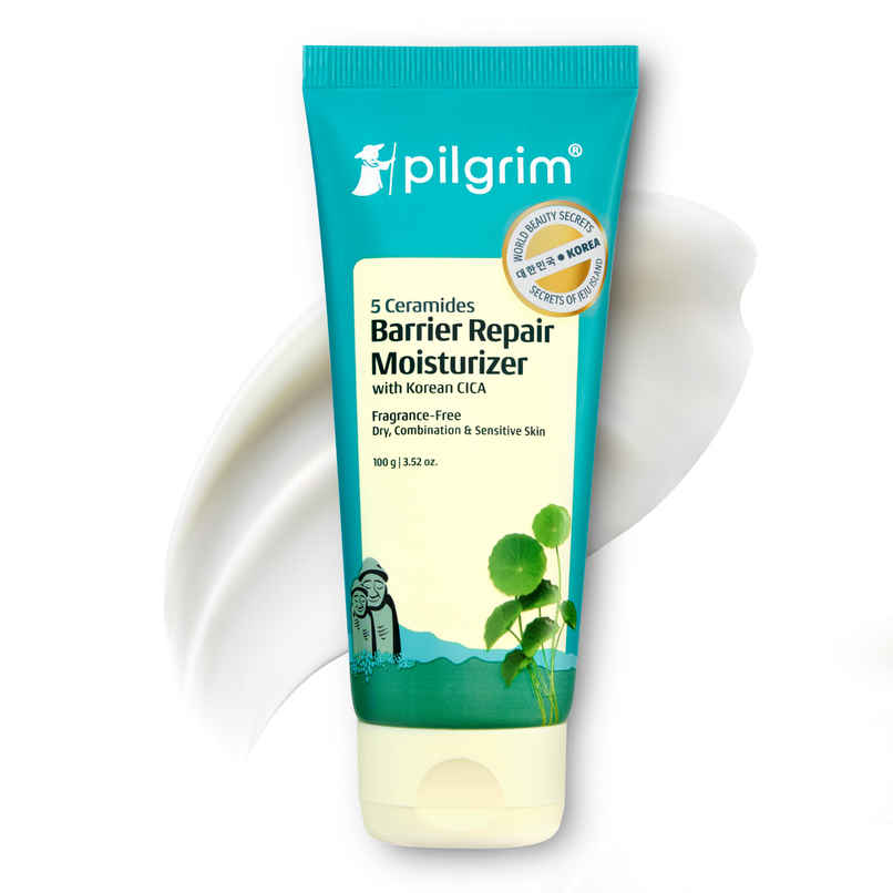 Pilgrim 5 Ceramides Barrier Repair Moisturizer With Korean Cica Lightweight & Non-sticky Pilgrim 5 Ceramides Barrier Repair Moisturizer With Korean Cica Lightweight & Non-sticky