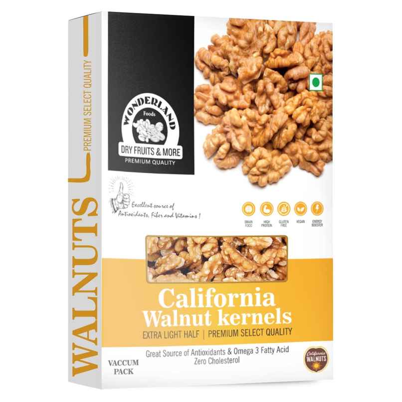 Wonderland Foods Vrat Walnut Kernels | Akhrot Giri Wonderland Foods Vrat Walnut Kernels | Akhrot Giri