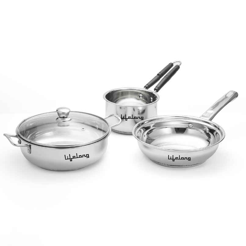 Lifelong Stainless Steel Cookware Set Lifelong Stainless Steel Cookware Set