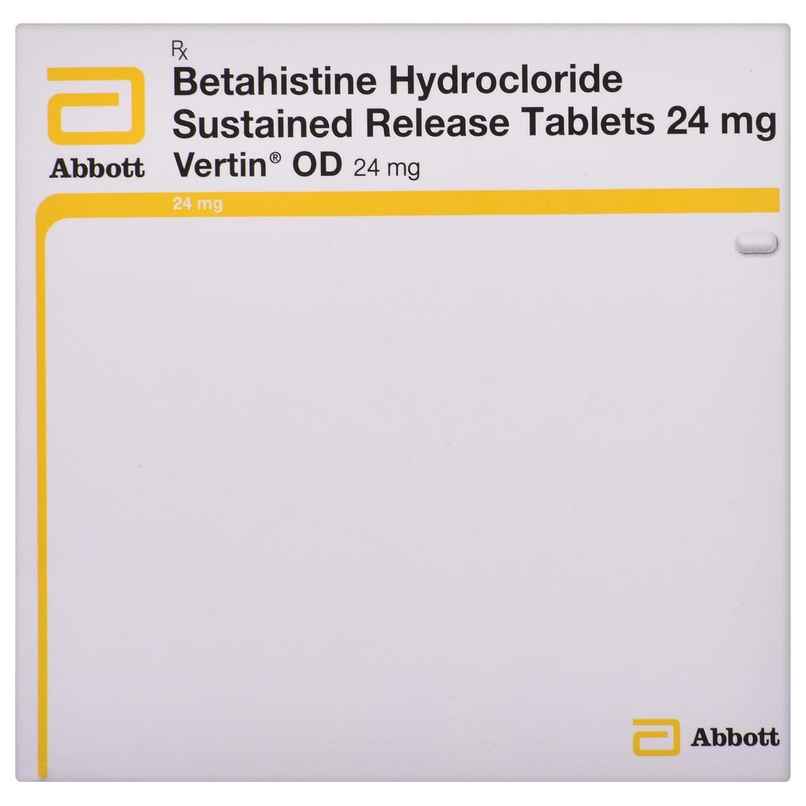 Vertin OD 24mg Tablet SR