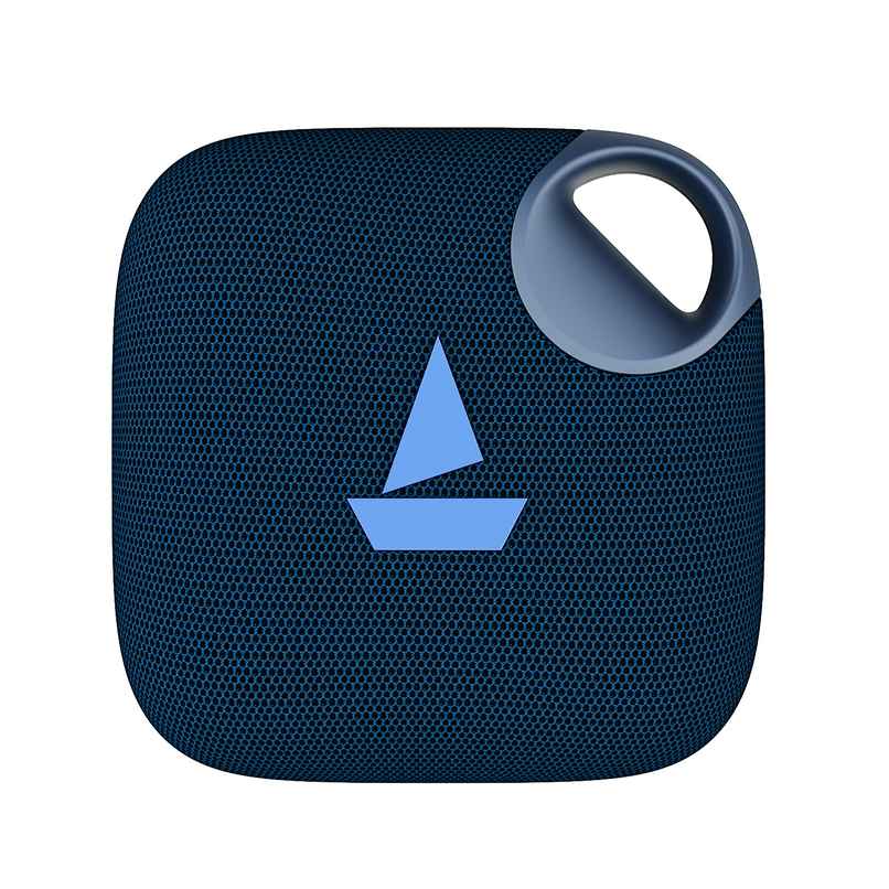 boAt Stone190 Pro Bluetooth Speaker with 5W Signature Sound, Up to 12hrs of Playtime, TWS Feature, Built-in Mic, Bluetooth v5.3, AUX Port, TF Card, IPX6 & Type-C Bluetooth Speaker - Tropical Blue