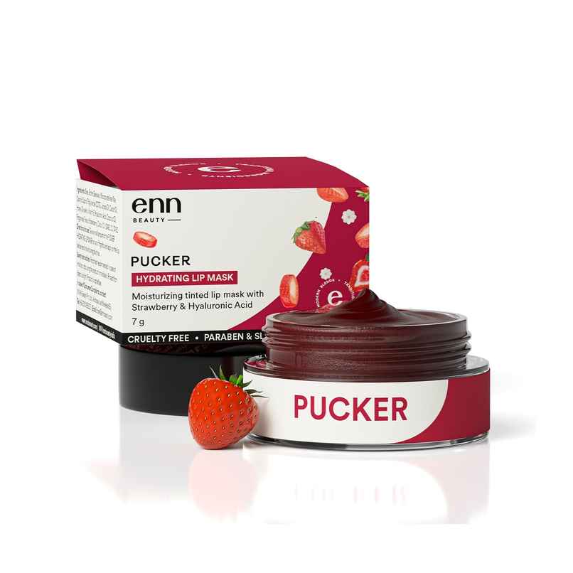 ENN Beauty Pucker Hydrating Lip Balm & Lip Mask for Moisturized |Dark and Pigmented Lips ENN Beauty Pucker Hydrating Lip Balm & Lip Mask for Moisturized |Dark and Pigmented Lips