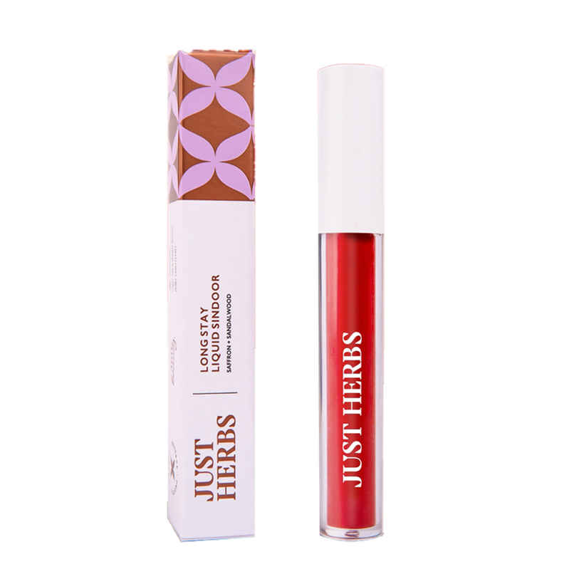 Just Herbs Matte Sindoor | Long Lasting | Smudgeproof | Ruby Red